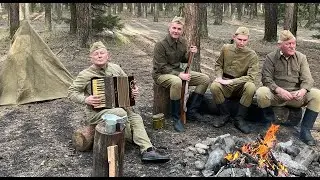 Видеоролик на песню "В землянке" ко Дню Победы