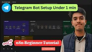 Create a Telegram Bot with BotFather + Connect to n8n
