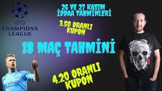 26 VE 27 KASIM İDDAA TAHMİNLERİ #iddaatahminleri #analiz