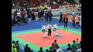 Спарринг. Чемпионат мира по таэквон-до ИТФ. 2009 г.