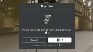 [Free UGC Limited] Official Skibidi Toilet 🤨💩
