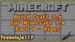 Mod Spotlight 05 - Buildcraft 3.x for MC 1.4 - Part 1 - Transport