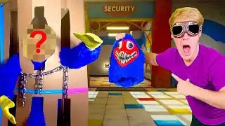 TRAPPING Real Life HUGGY WUGGY Inside Box Fort PRISON (FACE REVEAL)