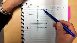 Perpendicular to Parallel Lines