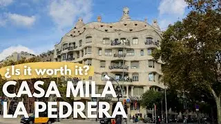 Barcelona's Casa Milà (La Pedrera) by Gaudí | Is it worth visiting in Barcelona?