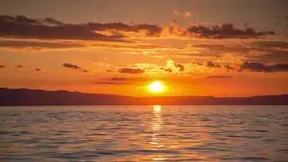 Free Video For Content Creators||stunning unset see from the sea