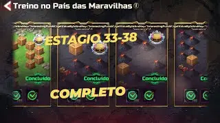 Treino no país das maravilhas estagio 33 ao 38 Street Fighter Duel