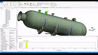 ANSYS Meshing Workshop 5.2 FEA Mesh Quality Pressure Vessel