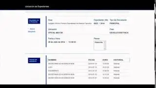 Ubicacion de Expedientes