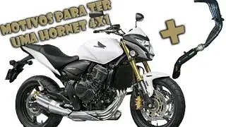 MOTIVOS PARA TER UMA HORNET 4X1 SÓ O CANO - RODRIGO DA XJ