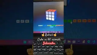 Rubix's cube using html, css, and javaScript 🔥🔥