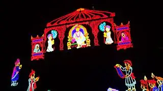 SHREE TULJABHAVANI MATA MANDIR TULJAPUR | NIGHT LIGHTS 😍✨ #tuljapur #mata #tulja_bhavani #status