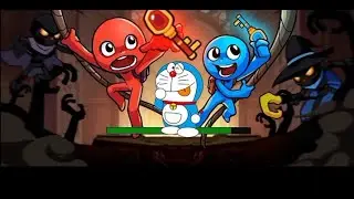 Stick RB level 6.7.8 new Doraemon skin in level 8.  #gamingvideos #stickggame