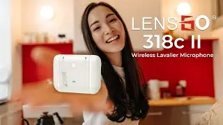 LensGo 318C II - Small and lighweight, budget wireless lavalier microphone