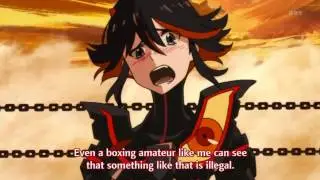 Ryuko Matoi vs Takaharu Fukuroda