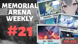 [Honkai Impact 3] Memorial Arena #21 - Houdou (37632), Heimdall (31626), SK (31200)