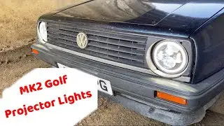 How To Upgrade MK2 Golf GTI Headlights with 7