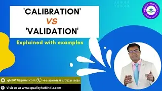Calibration Vs Validation | Differences explained with example 