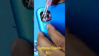poco c3 Camera Glass Change 