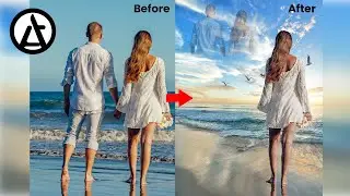 #photoshop effect | Digital Art | couple photo editing