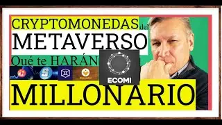 ECOMI (OMI): CRYPTOMONEDA del METAVERSO qué te HARÁ MILLONARIO  2022 | METAVERSE CRYPTO