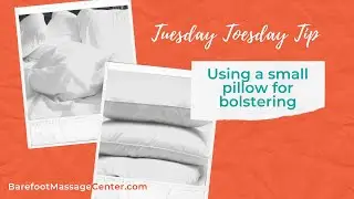 Tip for massage therapists when clients have trouble lying on their stomach.