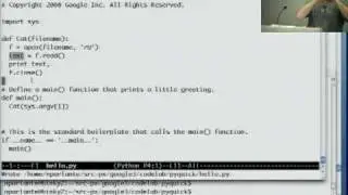 Google Python Class Day 1 Part 3