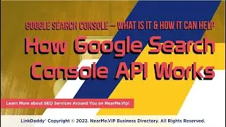 How Google Search Console API Works