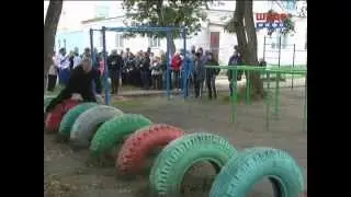 Встреча шадринских пожарных с воспитанниками детского дома-интерната (2014-09-04)