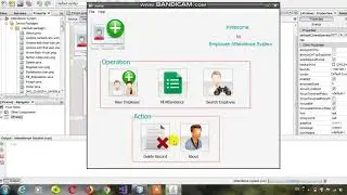 Java Project attendance System | Best mini java project | net-beans