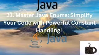 #31 🔥 Master Java Enums: Simplify Your Code with Powerful Constant Handling! 🚀