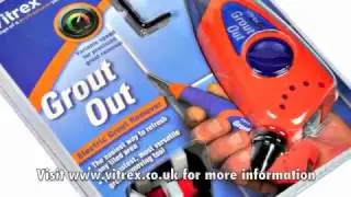 Vitrex Grout Out Electric Grout Remover | Screwfix