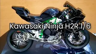 New XLG Kawasaki Ninja H2R 1/6 Scale Unboxing(Everything inside the box) #ninjah2r #Kawasakininjah2r