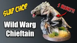 How to Speed Paint a Wild Warg Chieftain for Middle Earth Strategy Battle Game