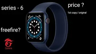SERIES 6 SMART WATCH UNBOXING