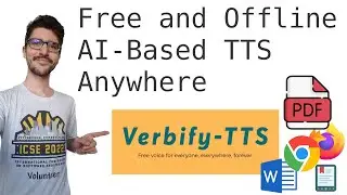 How to get a Free Offline AI-based Text-To-Speech for Ubuntu (Verbify-TTS )