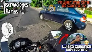 Observaciones Diarias #5💯🏍️ | accidente y casi accidente 🤯😱💥😰