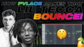 HOW PVLACE MAKES THAT LIL TECCA DRUM BOUNCE! ( How To Make A Lil Tecca/Lil Mosey Type Beat )