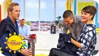 Flachwitz-Challenge mit Aaron Troschke | SAT.1 Frühstücksfernsehen