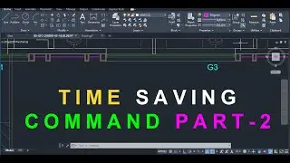 AutoCAD Advance Command Used Forever | time saving command 2