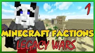 MINECRAFT FACTIONS- DRAGON EGG AND CORNER!  (Legacy Wars Minecraft Faction Server) Ep 1