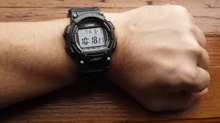 Casio W-736H Vibro Alarm Watch.