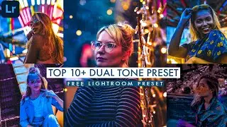 dual tone lightroom mobile presets || preset lightroom dual tone xmp