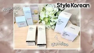Корейская уходовая косметика для лица Tocobo и Jumiso | Style Korean | Косметика против Акне