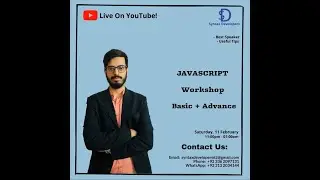 JavaScript Live Workshop | Syntax Developers