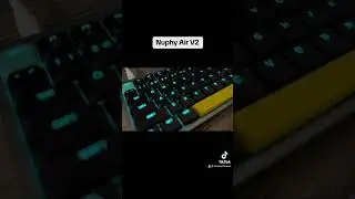 The Nuphy Air V2 is AESTHETIC af #shorts #nuphy #keyboard