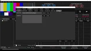 Settings-Playlist-Set Default Playlist Location and Category