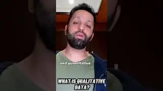 Qualitative vs Quantitative data 