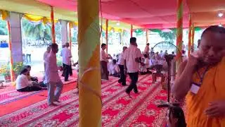 បុណ្យពុទ្ធាភិសេកនិងសម្ពោធឆ្លងសមិទ្ធផលនានាក្នុងវត្តទំពូងក្រោម