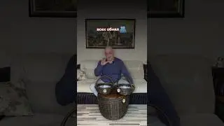 Столик с сюрпризом 🎁 #кашпоизротанга #дача #длясада